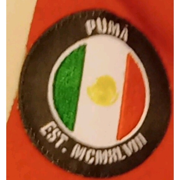 PUMA Women’s L Red Mexico Soccer T-Shirt Short Sleeve Football Tee - Picture 8 of 9